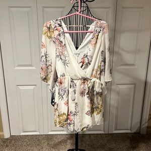 Charolette Russe Floral Romper
